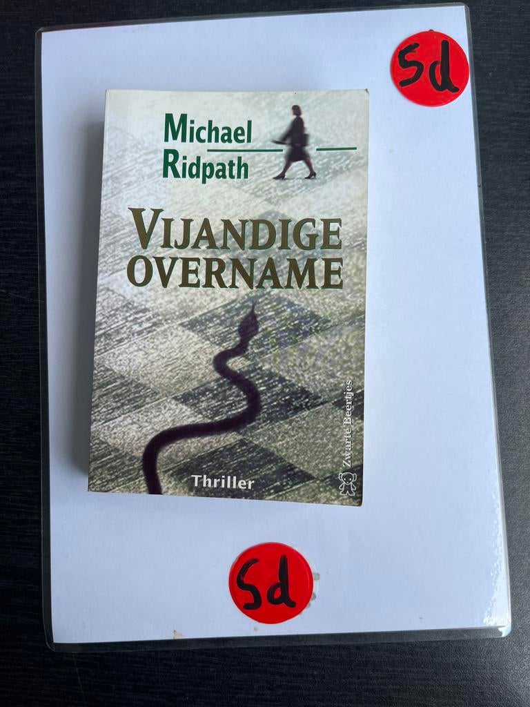 Vijandige Overname - Michael Ridpath (Thriller), Boeken, Thrillers, Zo goed als nieuw, Europa overig, Ophalen of Verzenden