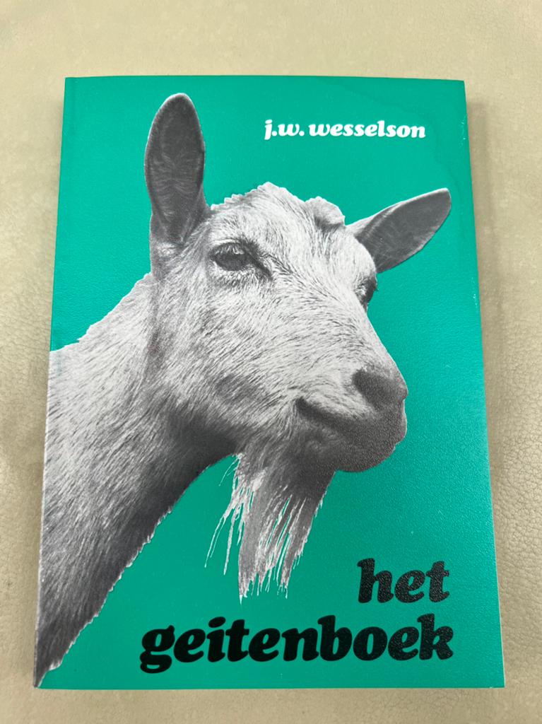 HET GEITENBOEK Nieuwe Boeken over de GEIT - J.W. Wesselson, Boeken, Nieuw, Ophalen of Verzenden, J.W. Wesselson, Vee