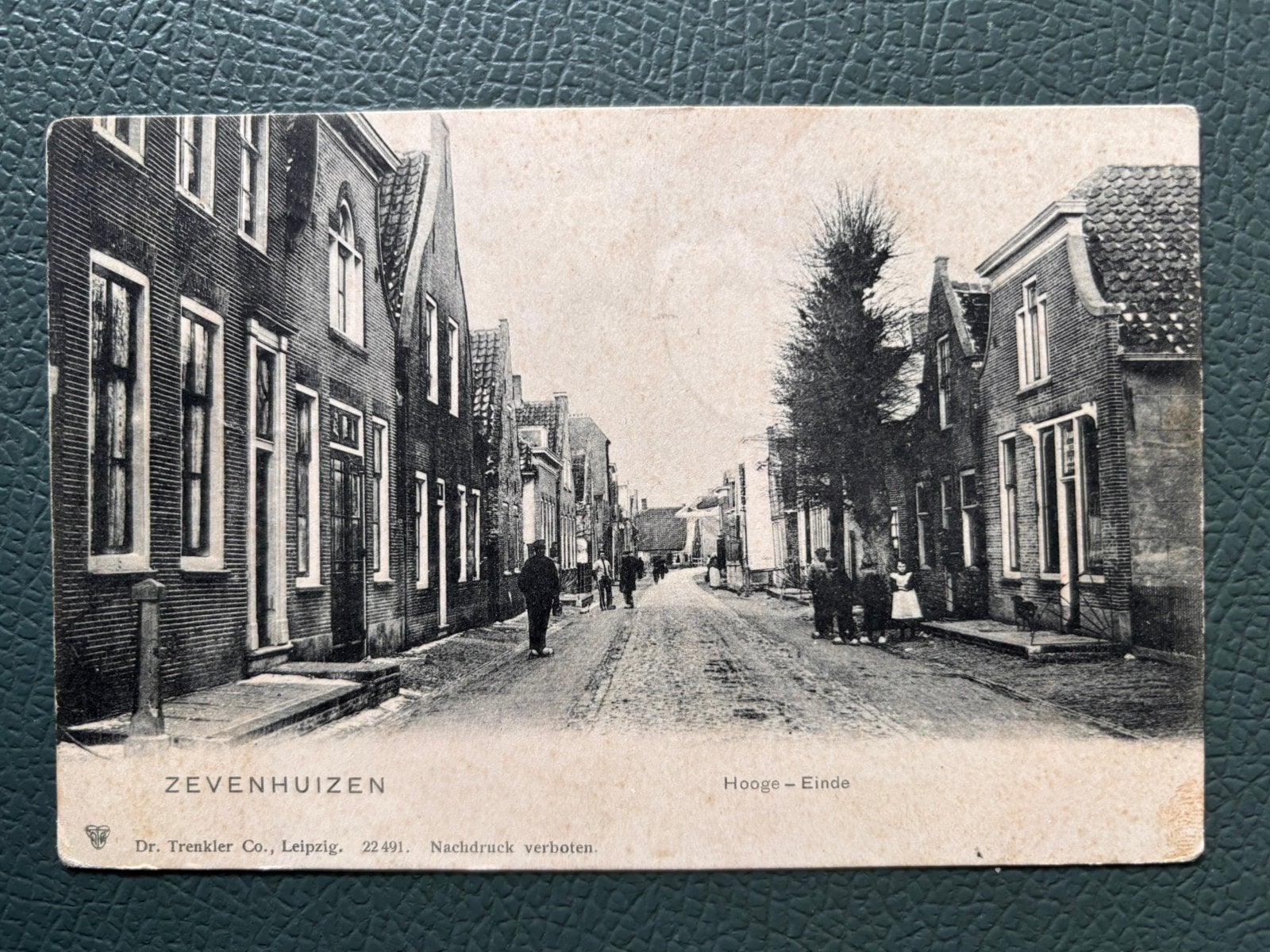 Ansichtkaart Hooge Einde Zevenhuizen, Verzamelen, Ansichtkaarten | Nederland, Verzenden, Voor 1920, Gelopen, Zuid-Holland
