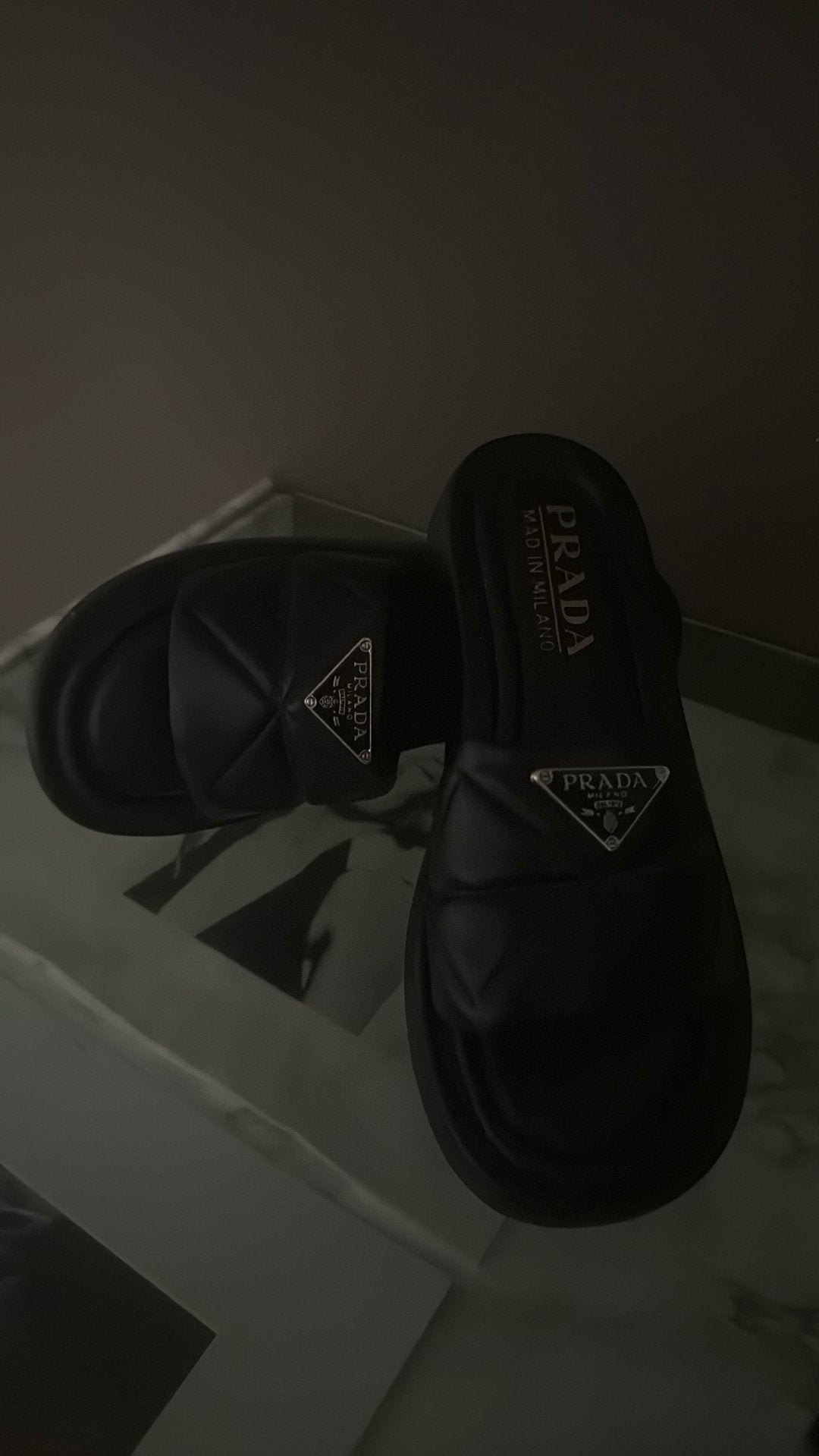 Prada zomer sandalen size 37, Ophalen of Verzenden, Nieuw, Zwart, Sandalen of Muiltjes