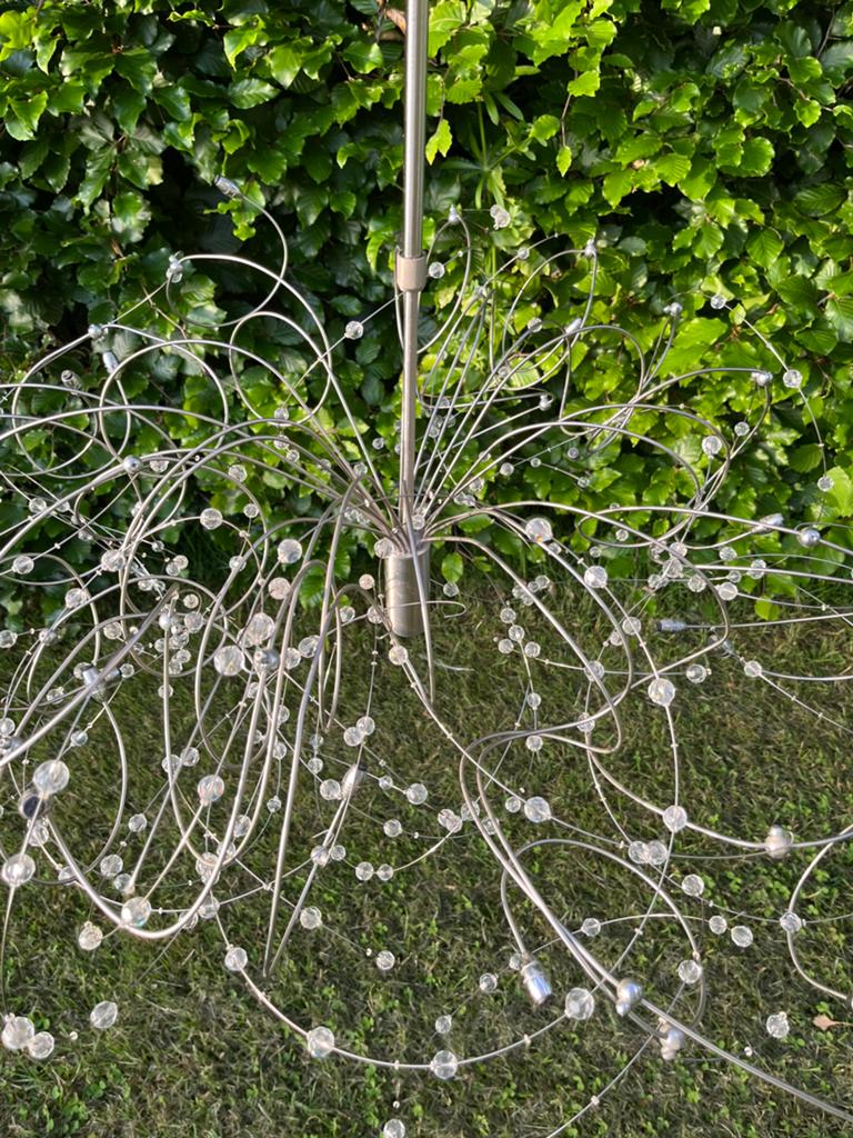 Moderne design hanglamp, Huis en Inrichting, Ophalen, Modern design, 50 tot 75 cm, Zo goed als nieuw