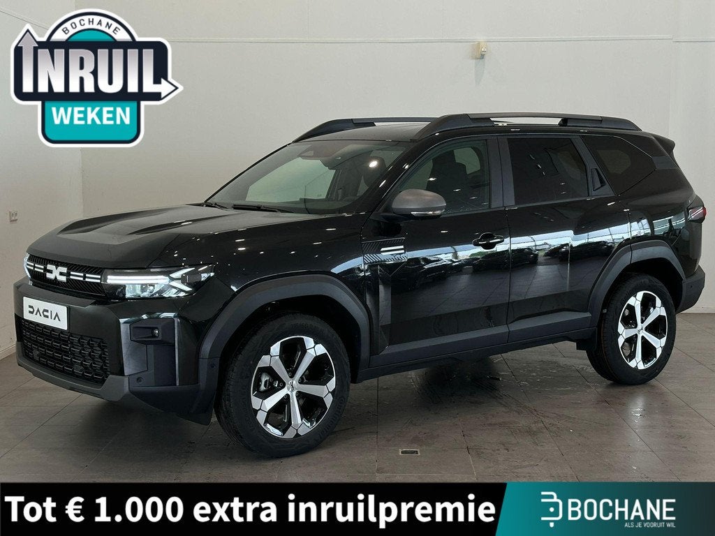 Dacia Bigster 1.8 Hybrid 155 Journey | Pack Assist | Pack Wi, Stof, Met garantie (alle), Zwart, Bedrijf