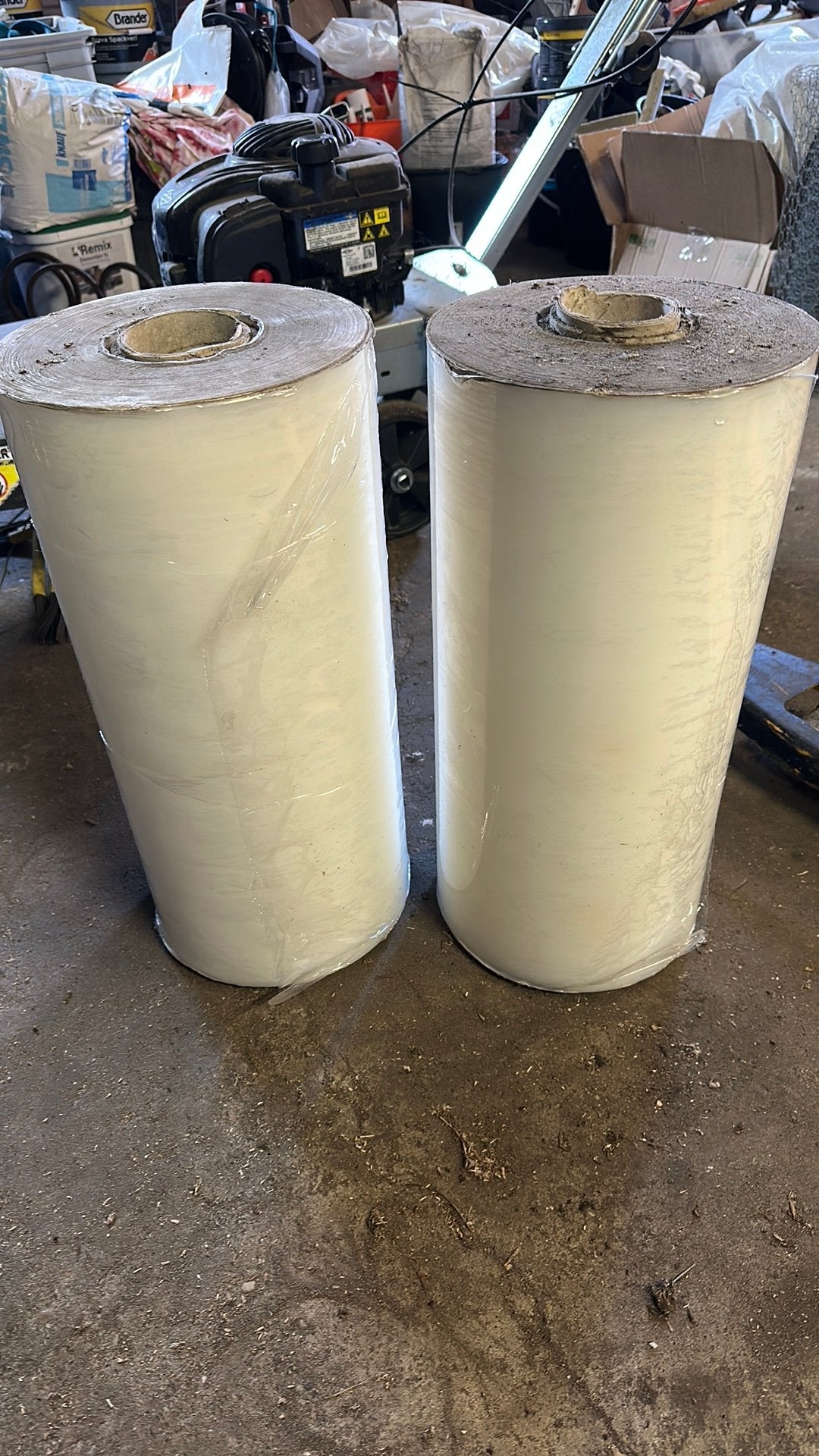 Rollen inpakfolie, Ophalen, Nieuw, 15 m² of meer, Folie