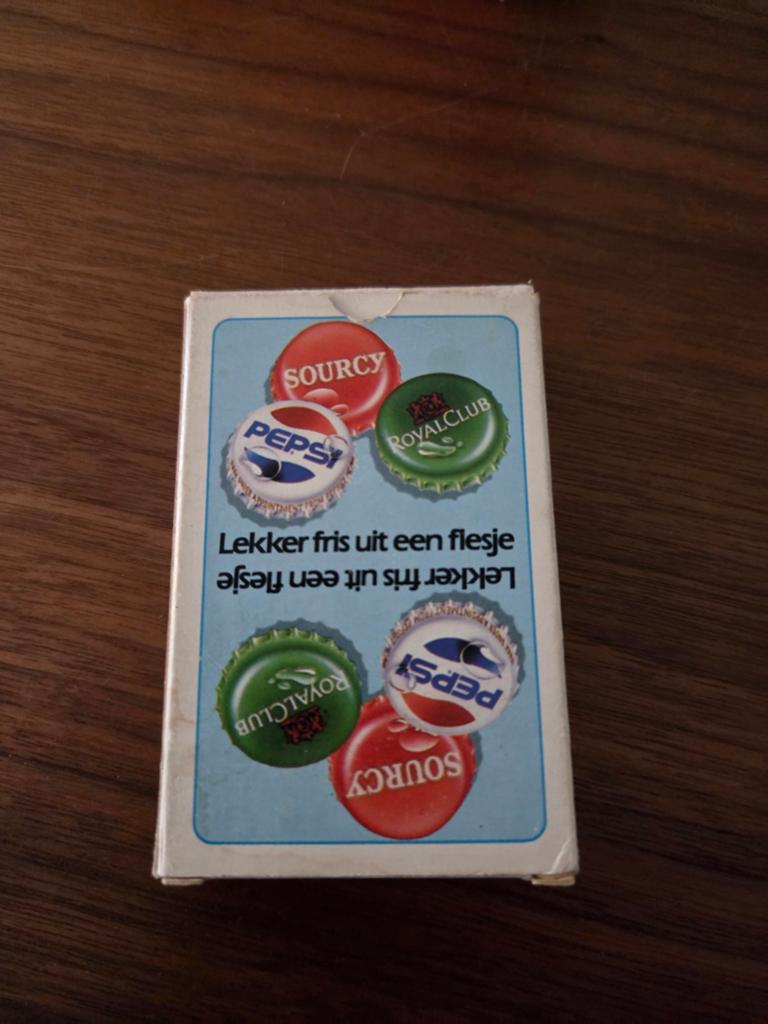Kaartspel Pepdi en Sourcy, Ophalen of Verzenden, Zo goed als nieuw, Speelkaart(en)