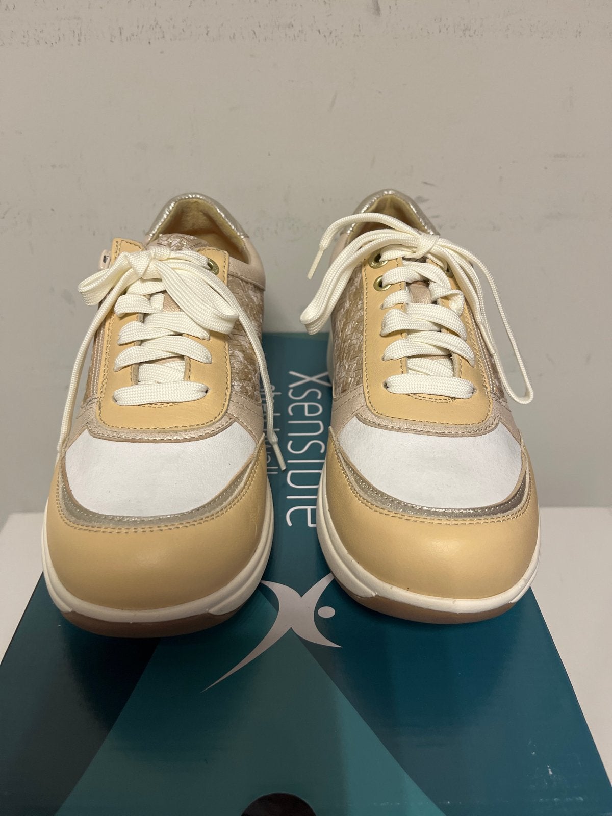 Xsensible sneakers maat 38 (wijdte H) - Laatste paar!, Xsensible, -, Beige, -