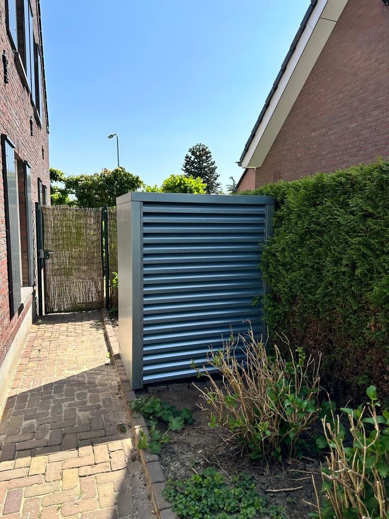 REDUCD geluidskast warmtepomp XL RVS – 14dB reductie – ZGAN, Ophalen, Zo goed als nieuw