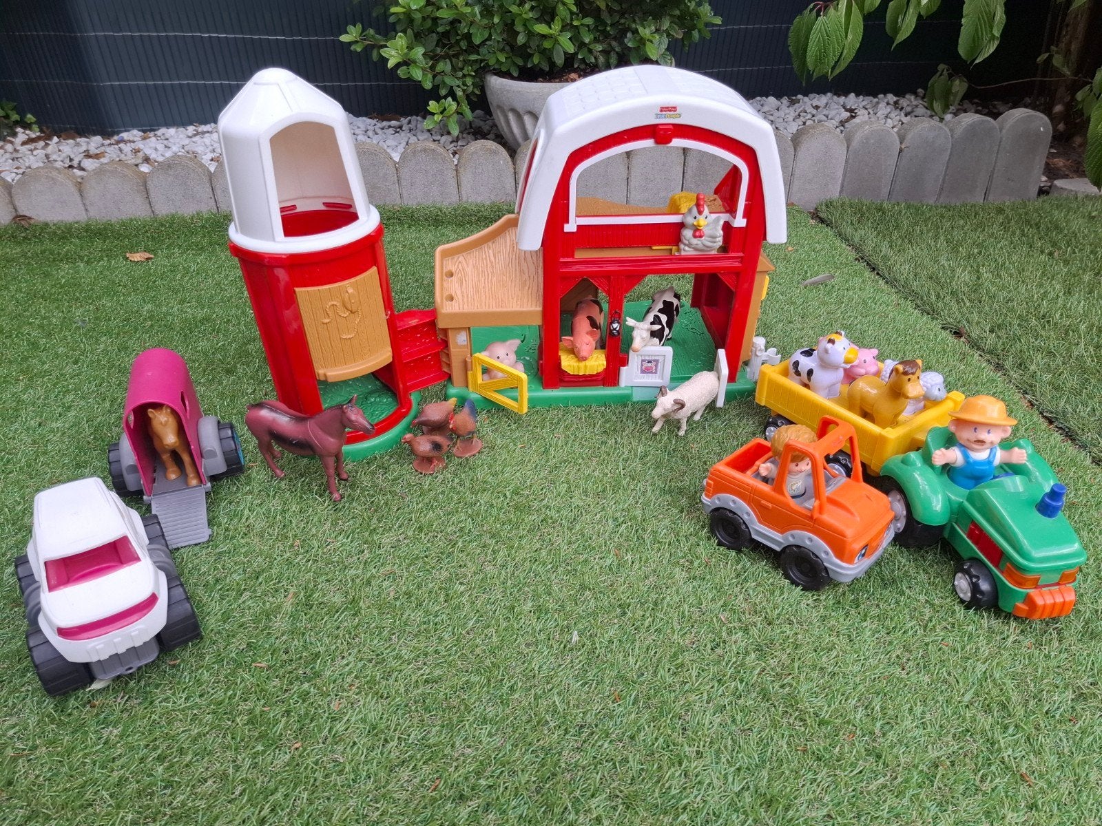 Fisher-Price Little People Boerderij Speelset met Voertuigen, Ophalen of Verzenden
