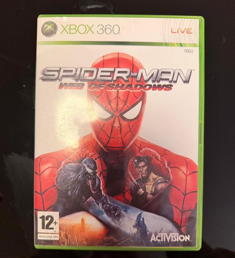 Spider-man: Web of Shadows - 360, 1 speler, Zo goed als nieuw, Vanaf 16 jaar, Ophalen