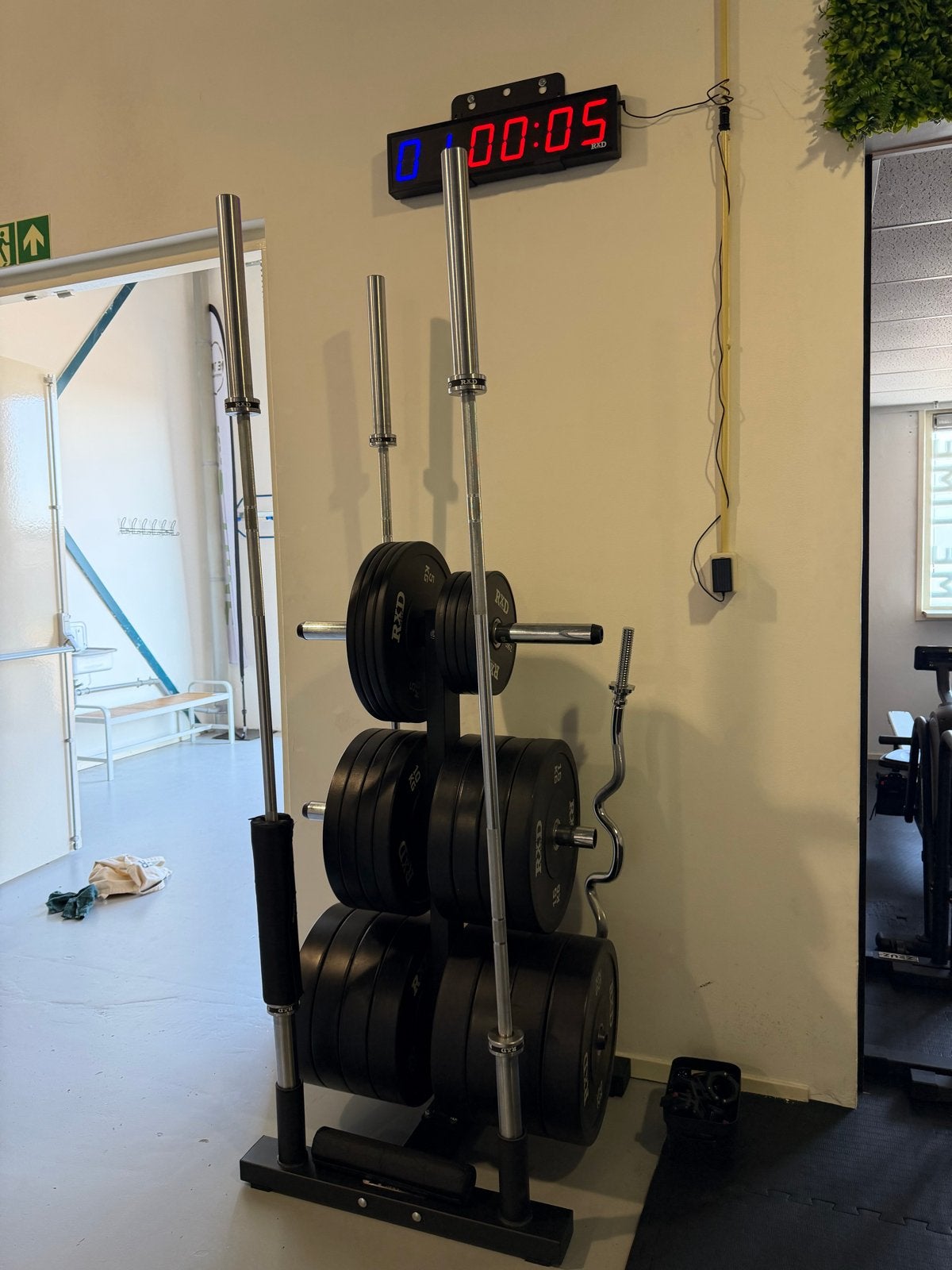 Olympische halterstang RXD 20 kg, Ophalen, Gebruikt, Halterstangen