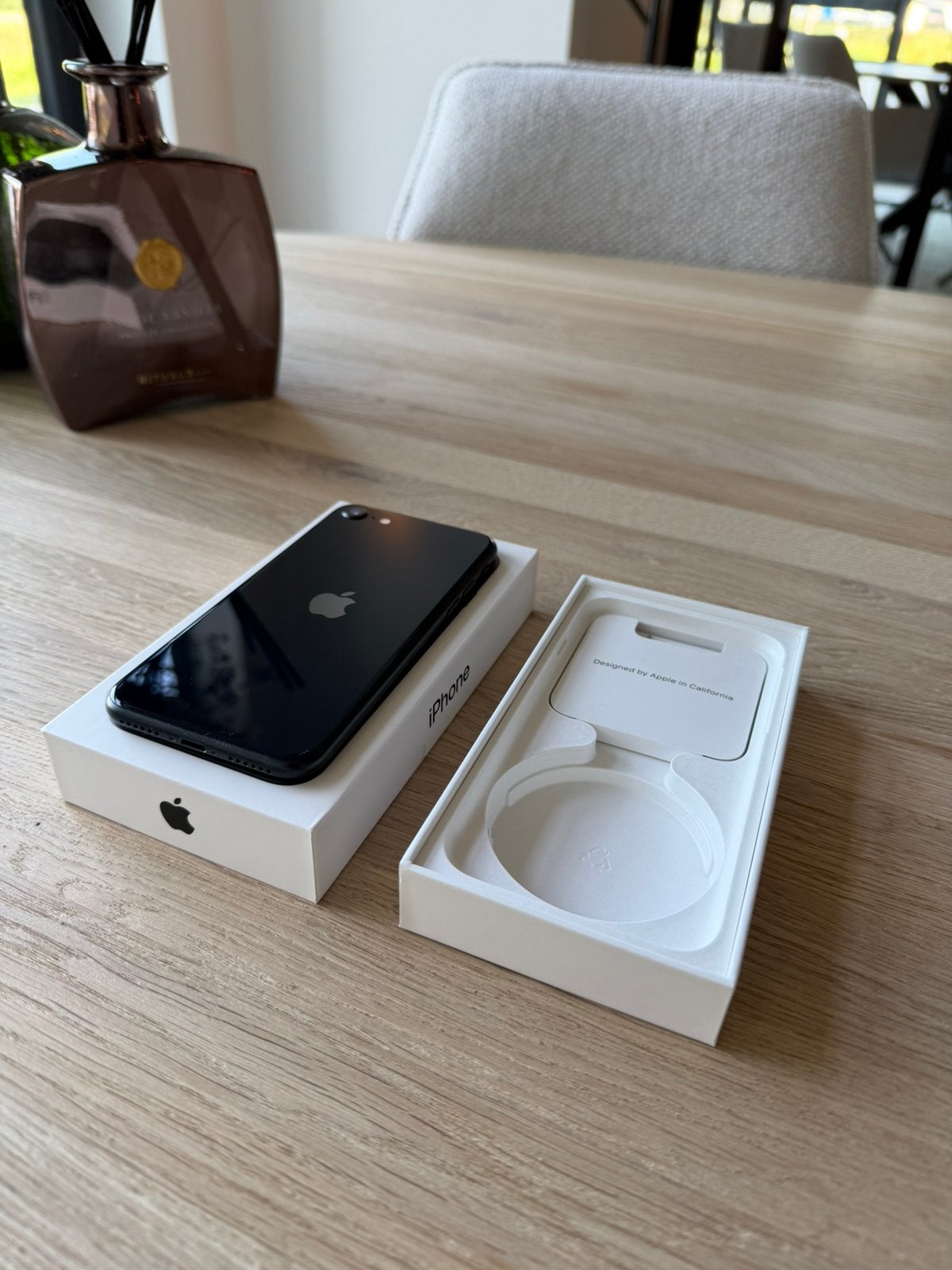 Iphone SE 2022 zwart 64 GB perfecte staat., Zwart, Ophalen of Verzenden, Zo goed als nieuw, 64 GB