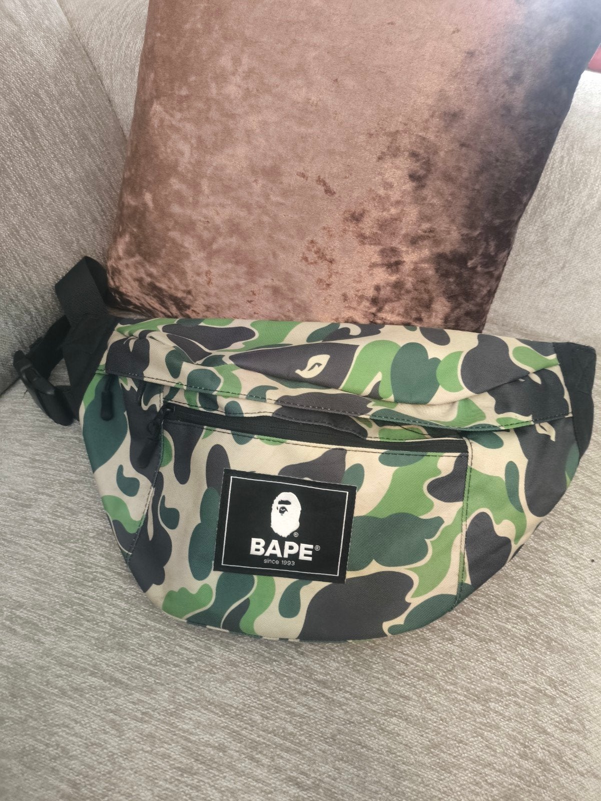 BAPE Camouflage Heuptas - Stijlvol en Praktisch, Ophalen, Zo goed als nieuw