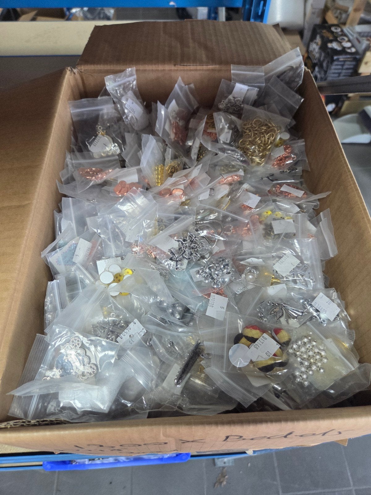 Grote partij van 1300+ bedels voor sieraden maken, Overige merken, Overige materialen, ., Nieuw
