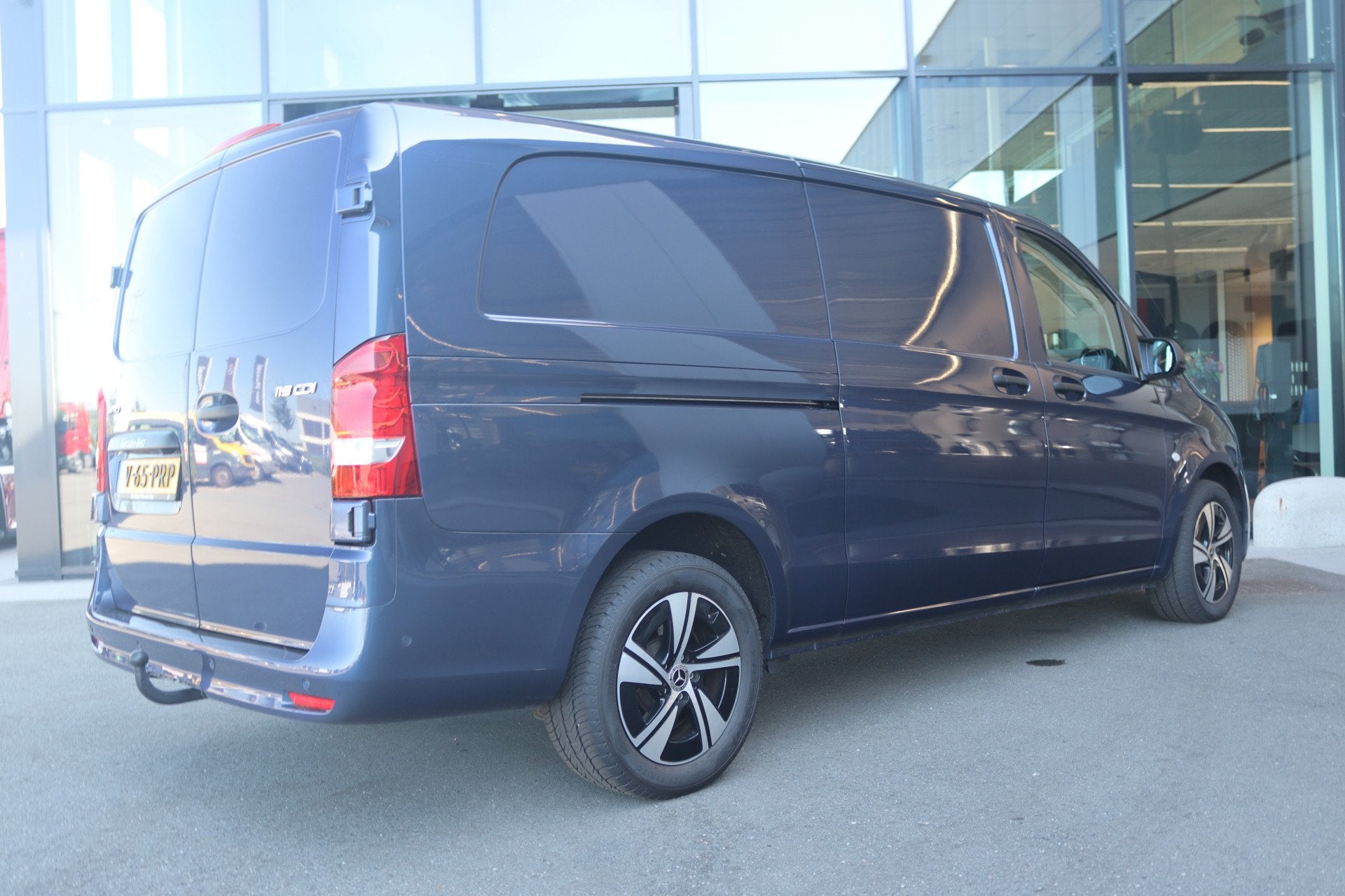 Mercedes-Benz Vito 119 CDI Aut.L3 Pro |AIRCO/MBUX/CARPLAY/2X, Auto's, Automaat, Euro 6, Blauw, 2500 kg