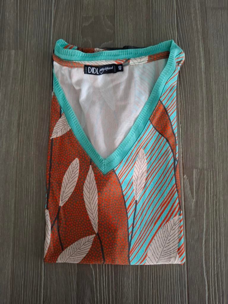 Nieuw Didi Pretty Different top gebloemd, Kleding | Dames, Tops, Nieuw, Maat 38/40 (M), Bruin, Korte mouw, Ophalen of Verzenden