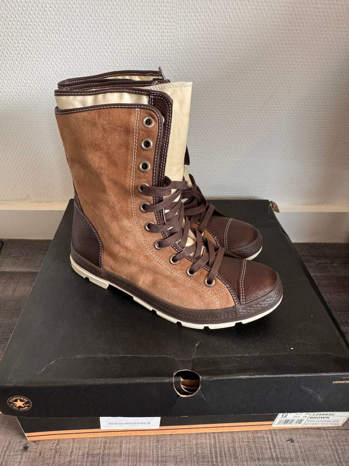 Nieuw! Converse all stars - maat 44,5 - Bruin, Bruin, Nieuw, Ophalen of Verzenden, Veterschoenen