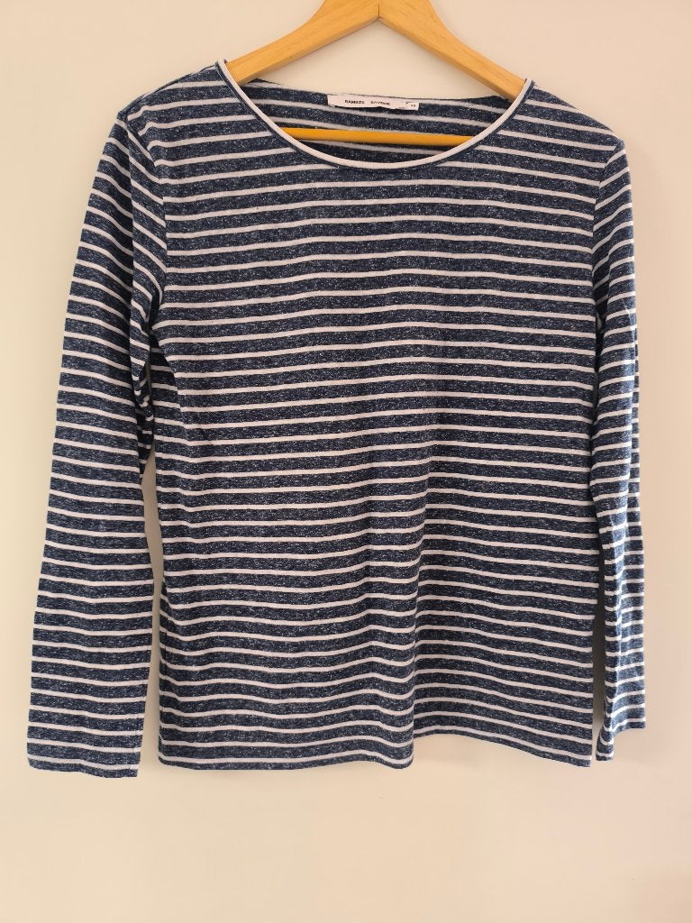 Samsoe Samsoe Top - Maat XS, Wit, Ophalen of Verzenden, Zo goed als nieuw, Lange mouw