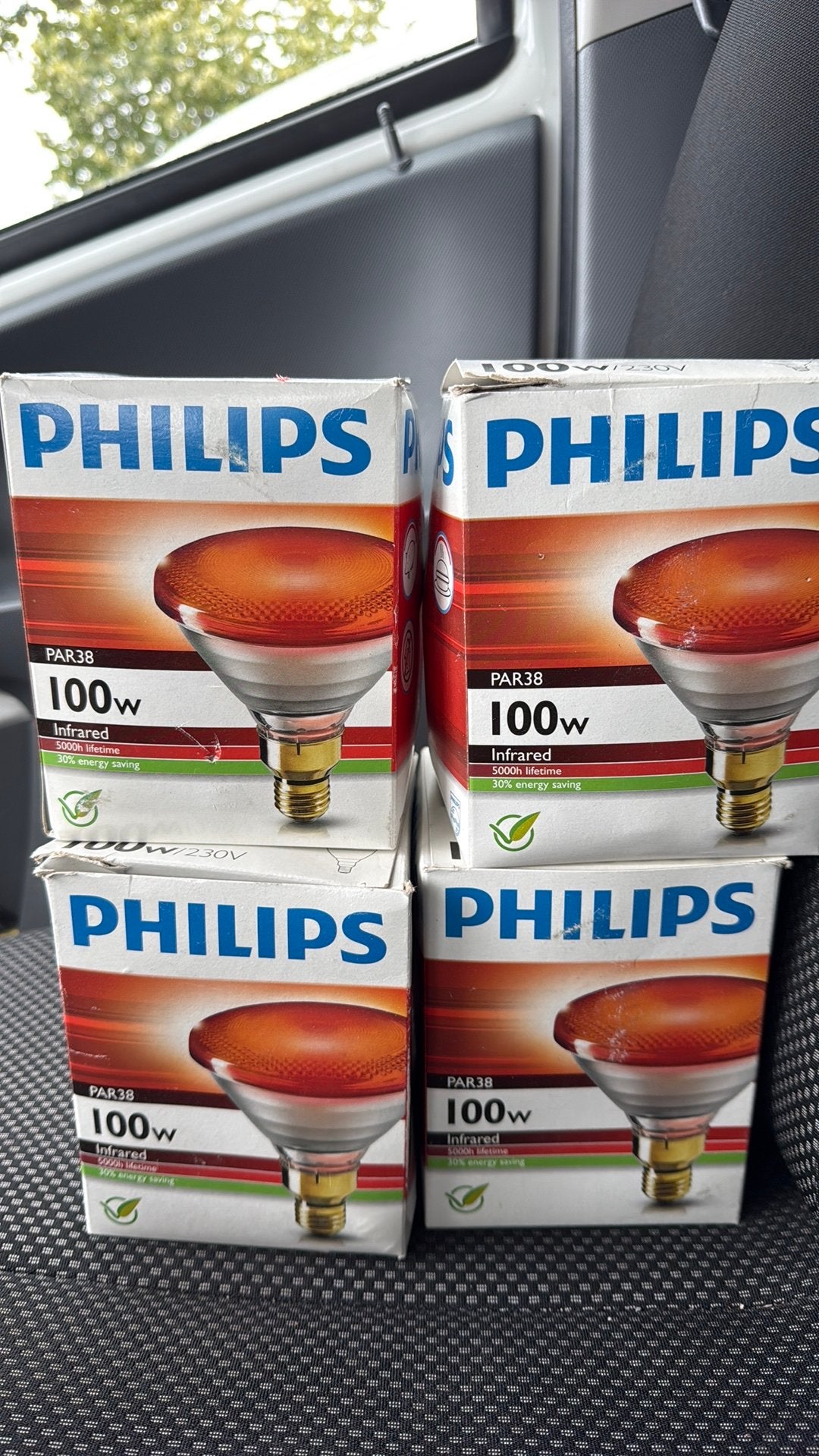 Philips infrarood, Ophalen, Zo goed als nieuw, E27 (groot), Led-lamp