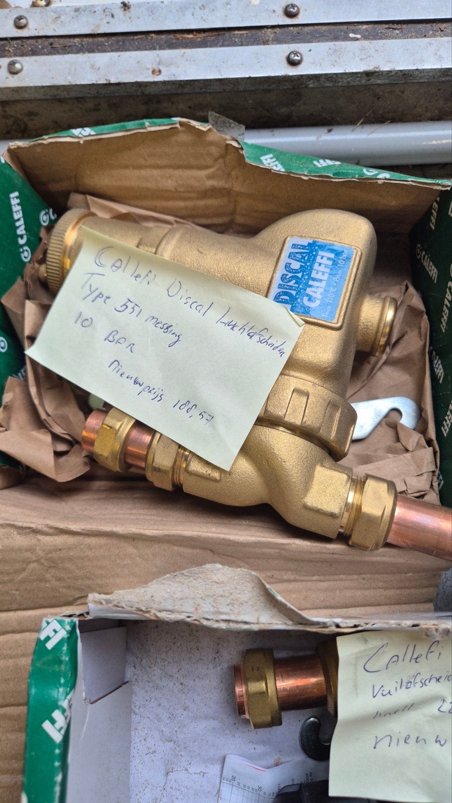 Caleffi complete filter en expansie set - Nieuw/Ongebruikt, Ophalen of Verzenden