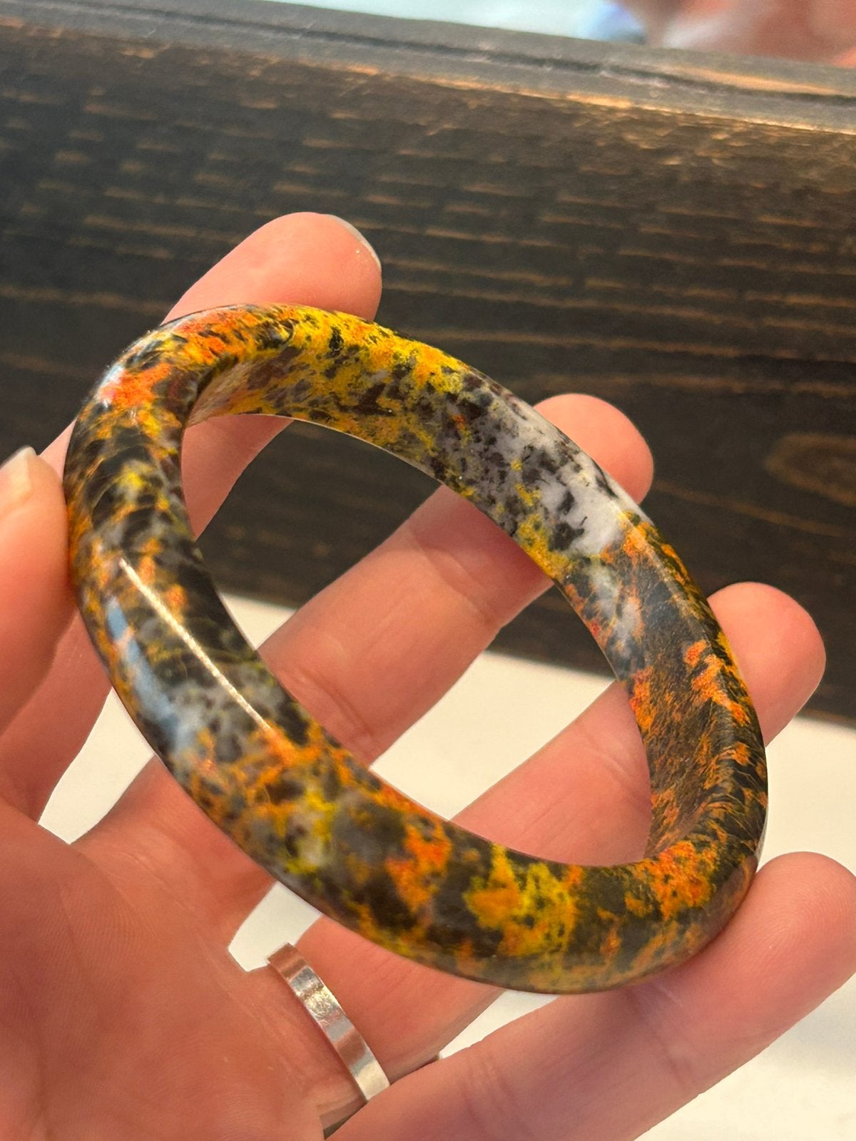 Reagard bangle, Sieraden, Tassen en Uiterlijk, Armbanden, Ophalen of Verzenden, Zo goed als nieuw, Overige materialen