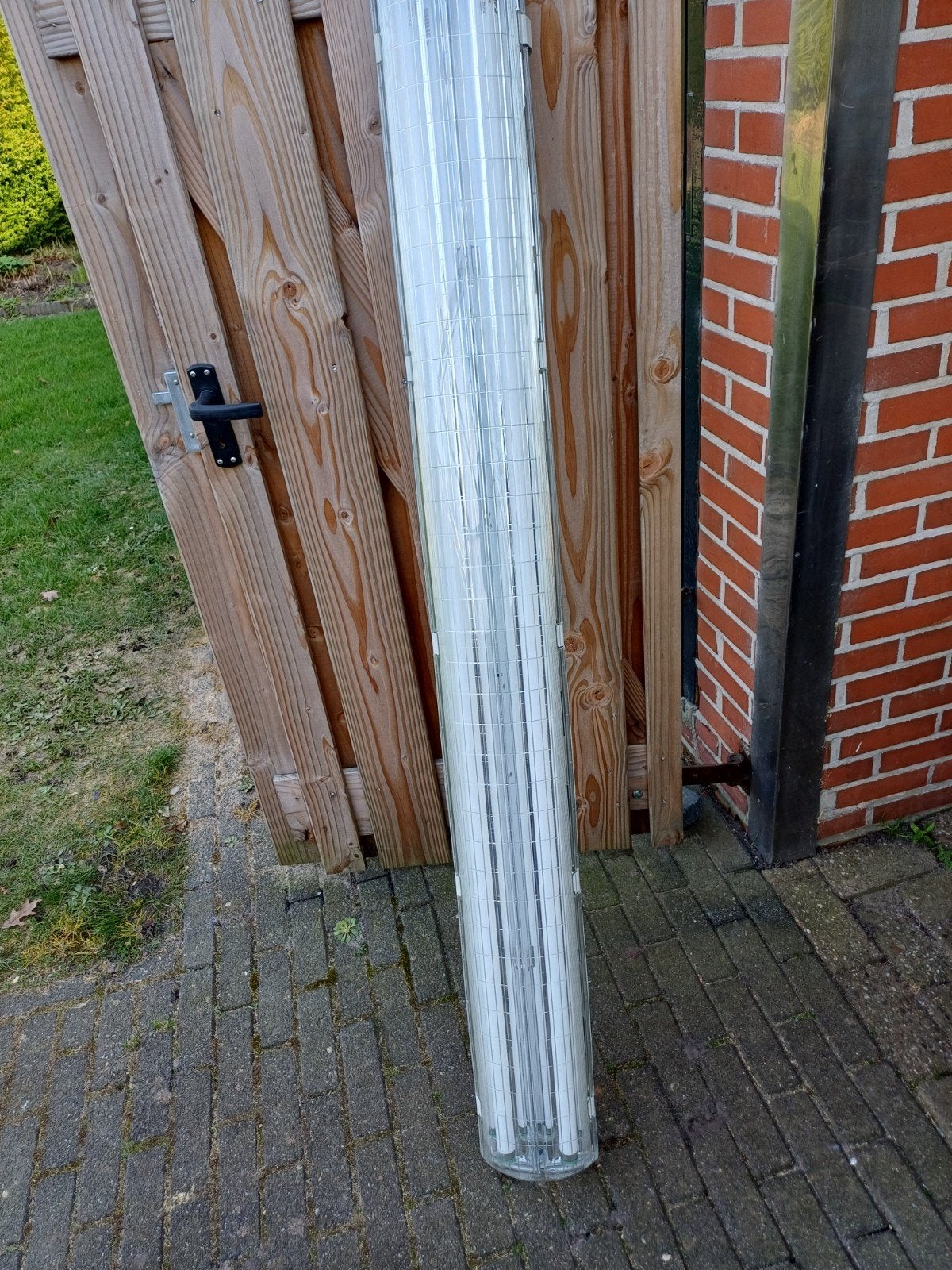 tl lamp spatwaterdicht dubbel tl bak, Overige typen, Overige fittingen, Zo goed als nieuw, Ophalen