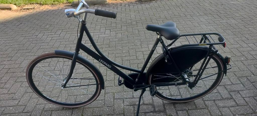 Leopard 'DANNY' 3v, Fietsen en Brommers, Fietsen | Dames | Omafietsen, Gebruikt, 53 tot 56 cm, Versnellingen, Terugtraprem, Ophalen