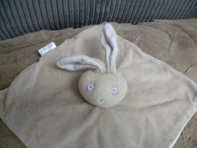 Licht bruin/beige velours haas konijn van Bambino, Ophalen of Verzenden, Zo goed als nieuw, Overige typen, Met label