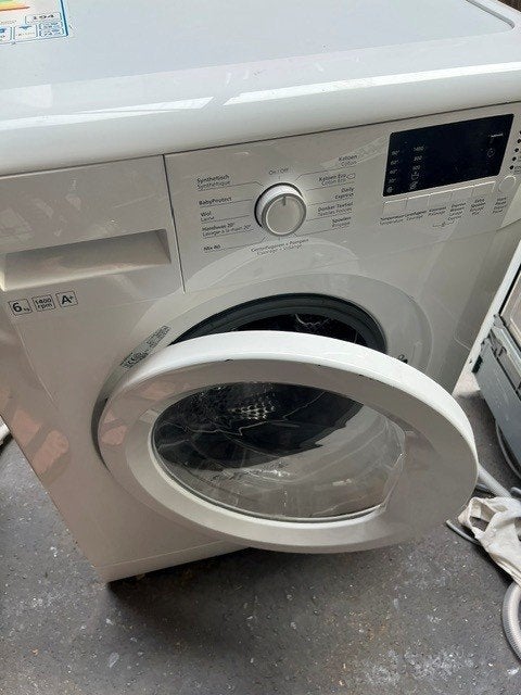 wasmachine, Ophalen, 1200 tot 1600 toeren, Gebruikt, 4 tot 6 kg