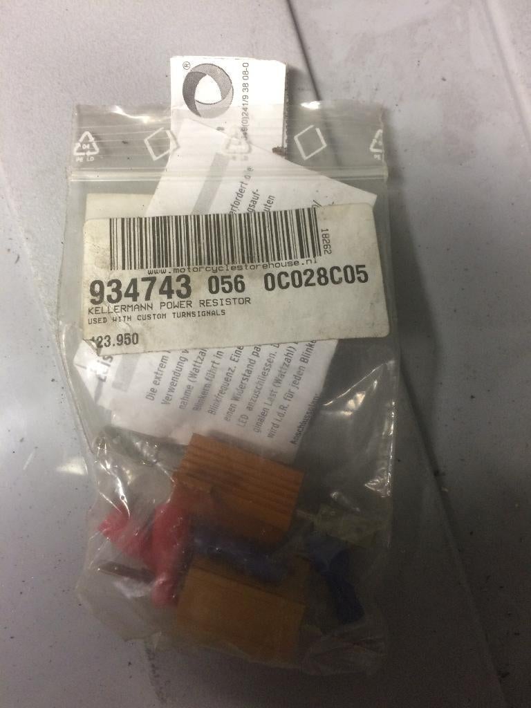 Kellerman weerstanden 10 ohm, 25 watt., Ophalen