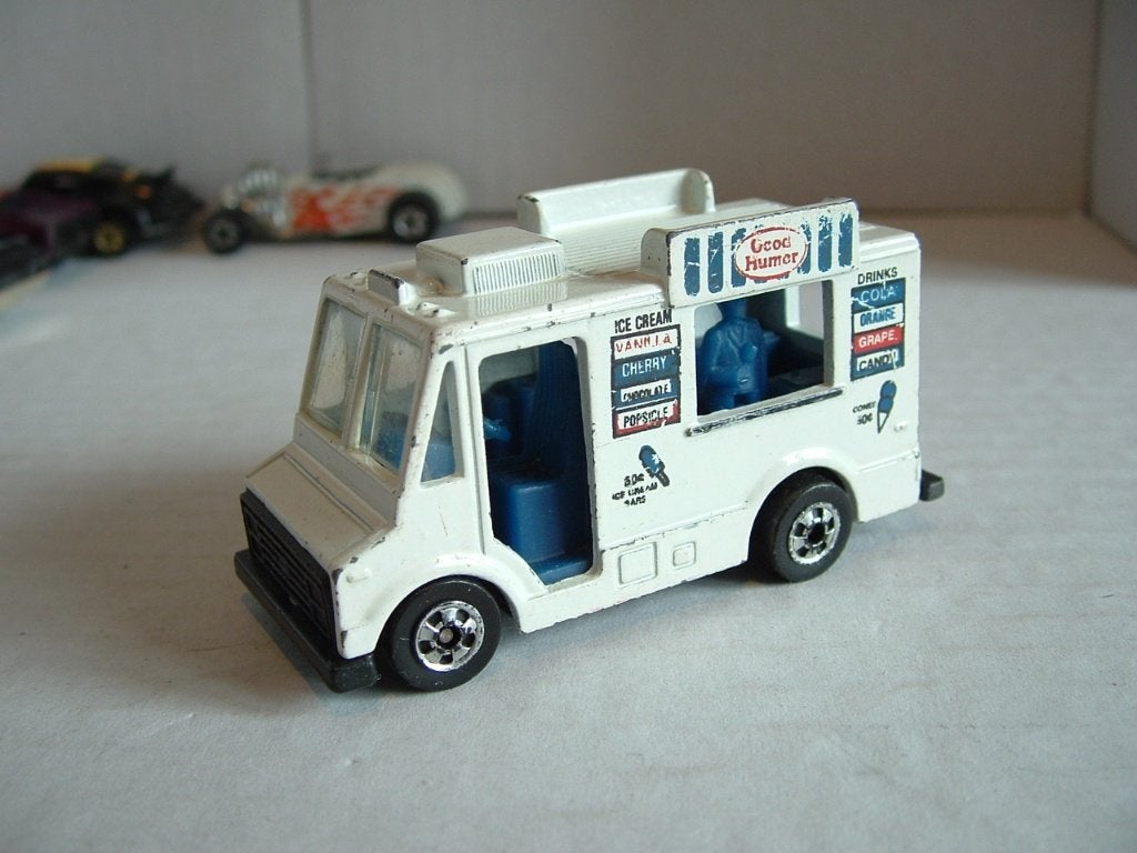 Hot Wheels.  Good Humor Truck.    '83., Ophalen of Verzenden, Gebruikt, Bus of Vrachtwagen, Overige merken