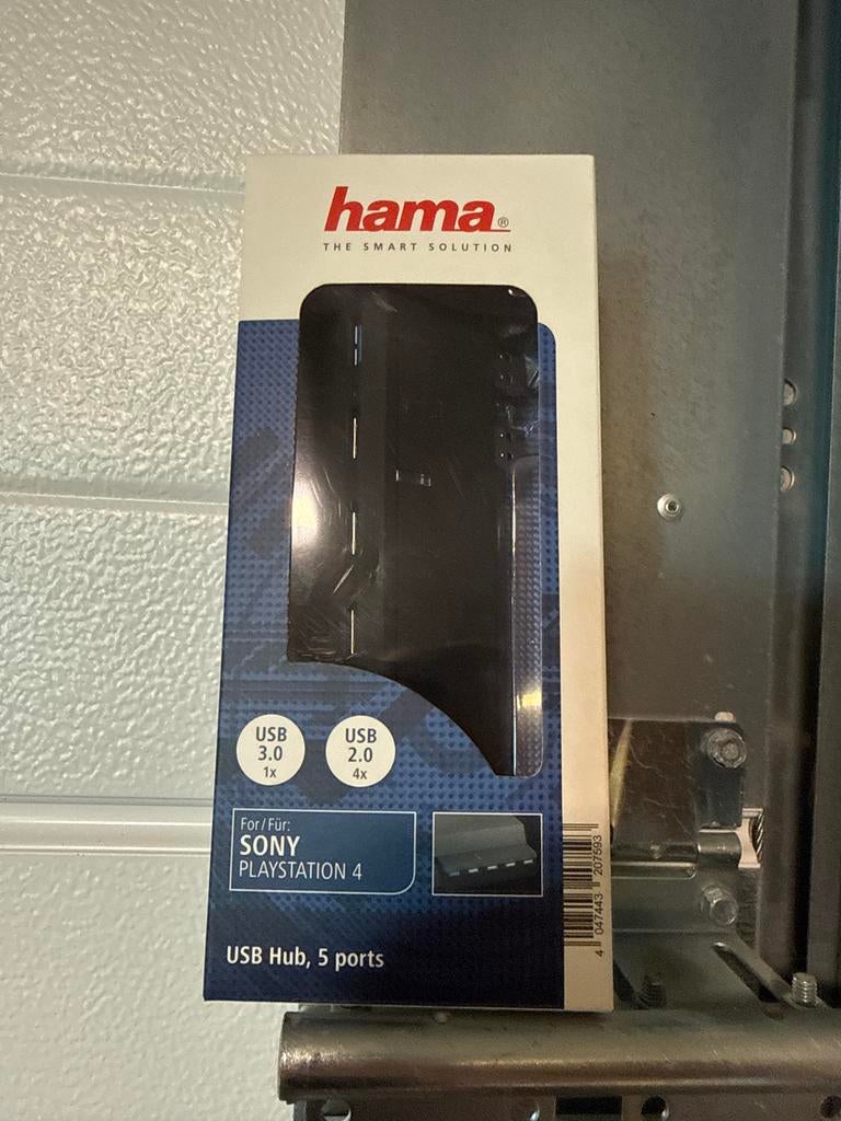 Hama USB Hub 5 poorten voor PlayStation 4, Ophalen, Zo goed als nieuw, Overige typen, PlayStation 4