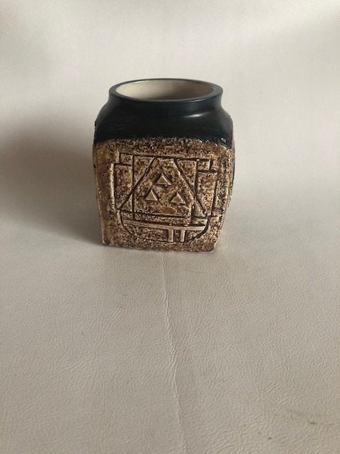 Troika Cornwall England Marmelade pot gemerkt gesigneerd, Ophalen