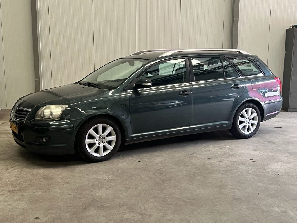 Toyota Avensis 2.0 16V Vvt-i Wagon 2007 Groen EXPORT/HANDEL, Auto's, Voorwielaandrijving, 1998 cc, Stof, Avensis