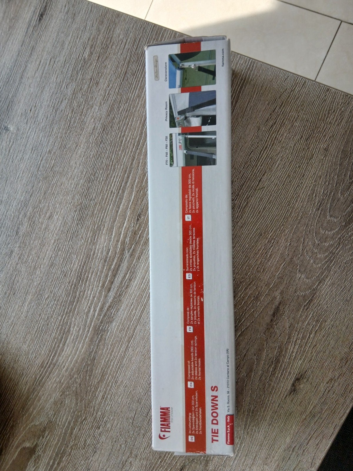 Fiamma Tie Down S - Stormband voor Luifel, Caravans en Kamperen, Caravan accessoires, Nieuw, Ophalen of Verzenden