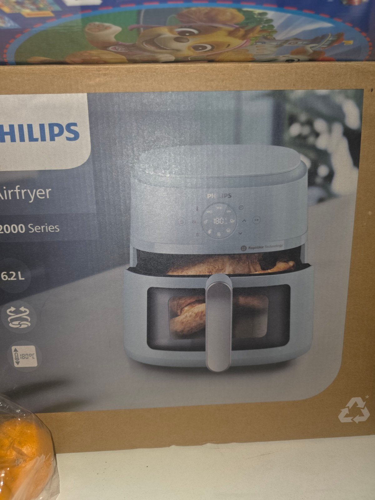 Philips Airfryer 2000 Series - 6.2L, Ophalen, Nieuw, Airfryer XXL, 1500 gram of meer