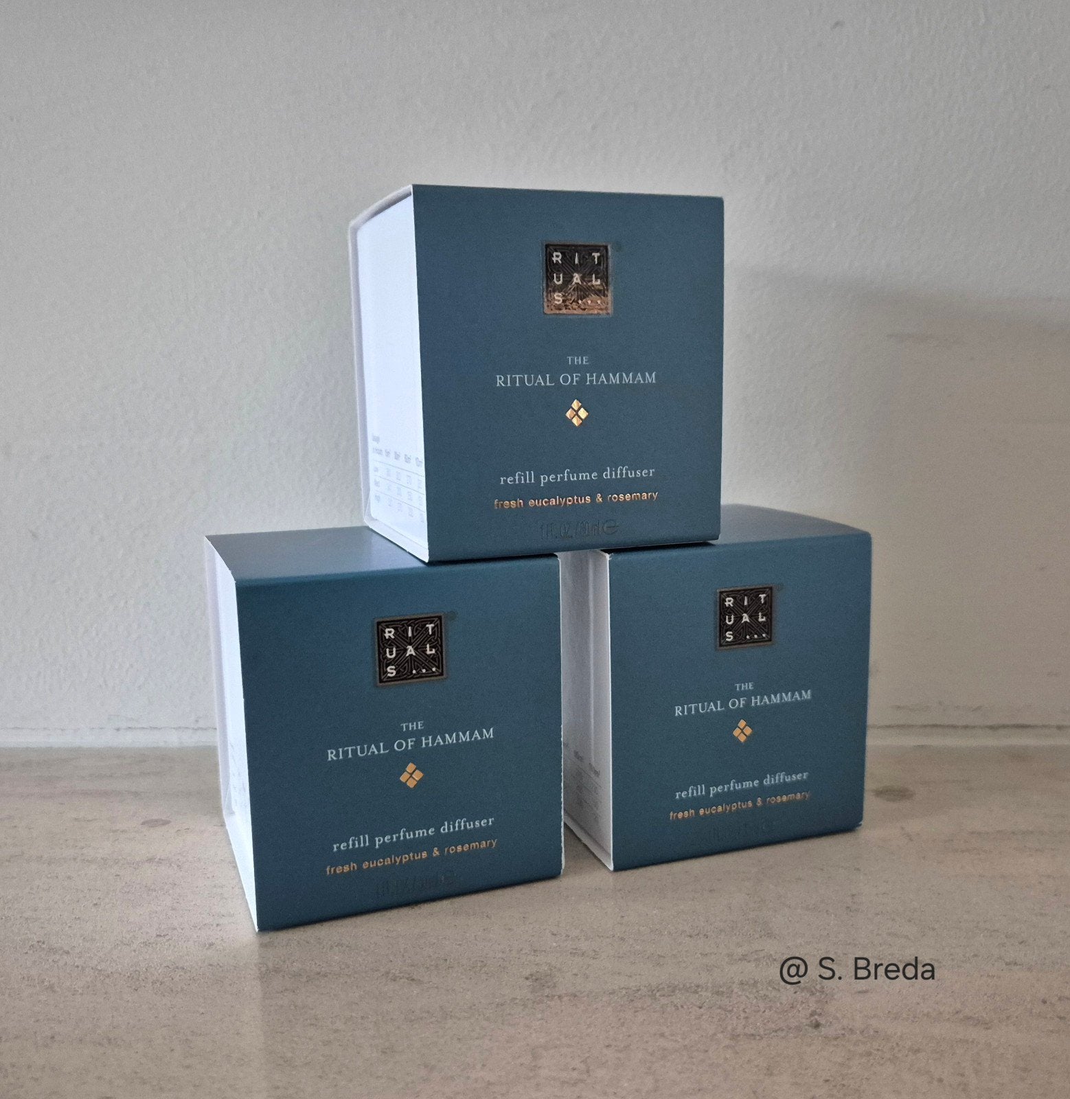 Rituals | Hammam | Cartridge voor Genie Diffuser, Geurverspreider, Blauw, Nieuw, Ophalen of Verzenden