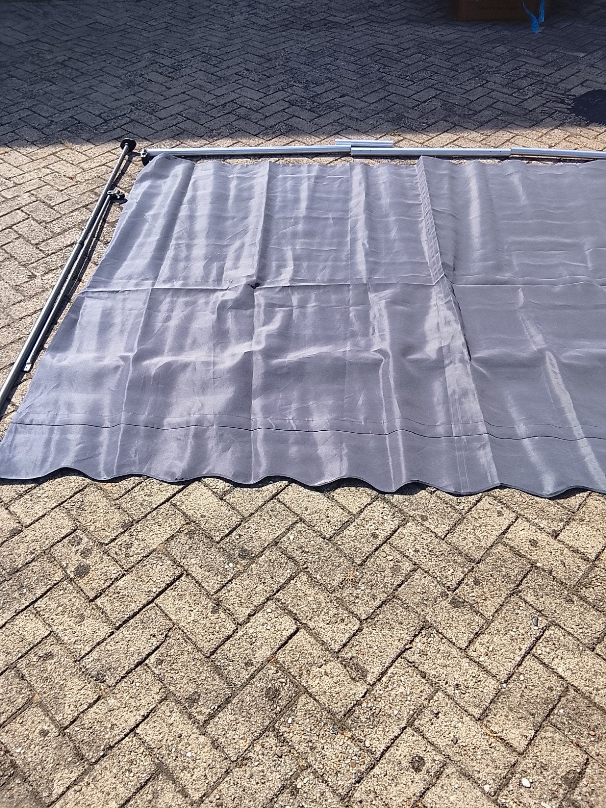 Tillvex Klem Markies 300x120 Zo Goed Als Nieuw, Tuin en Terras, Parasols, Tillvex, Onbekend, Ophalen of Verzenden, Zo goed als nieuw