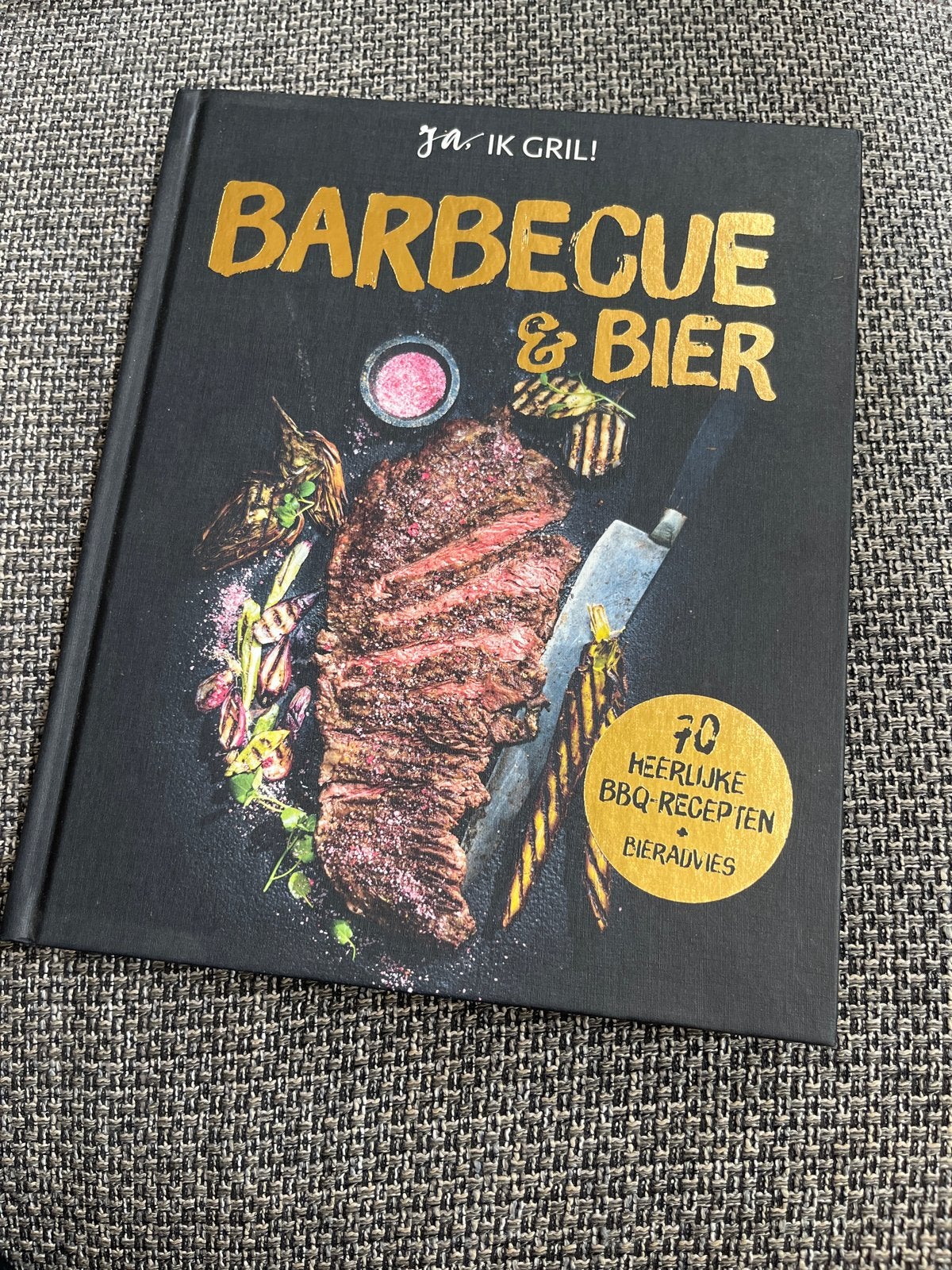 Barbecue & Bier kookboek - 70 heerlijke BBQ-recepten, Ophalen of Verzenden, Zo goed als nieuw, Overige gebieden, Hoofdgerechten