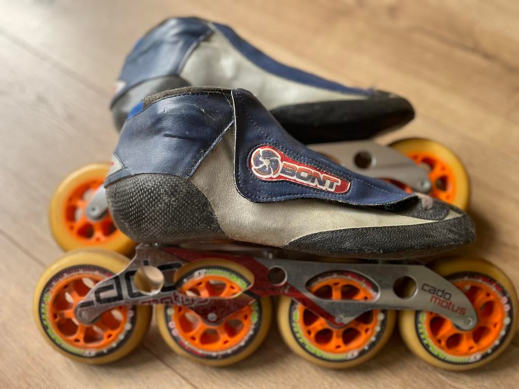 Skeelers bont thermoplast 45 en Cado motus, Ophalen of Verzenden, Zo goed als nieuw