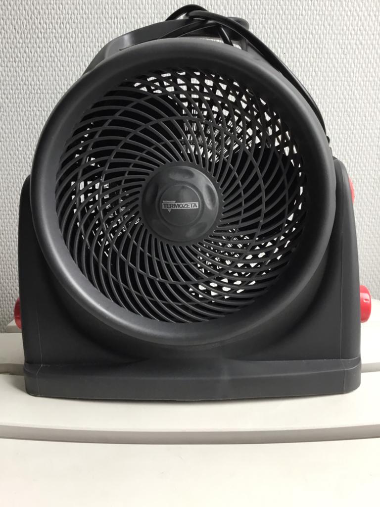 TERMOZETA ELECTRISCHE KACHEL VENTILATOR, Huis en Inrichting, Kachels, Ophalen, Overige soorten, Elektrisch, Zo goed als nieuw