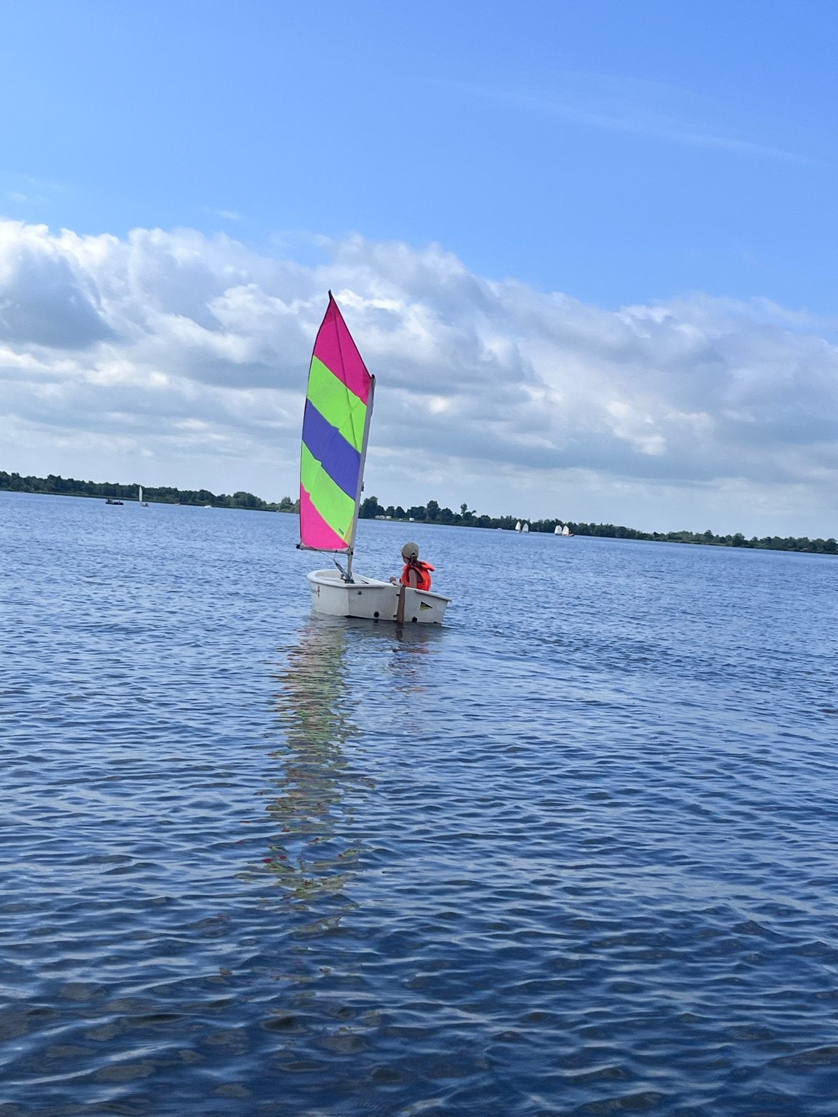 Complete Optimist zeilboot - Direct vaarklaar!, Ophalen, Gebruikt