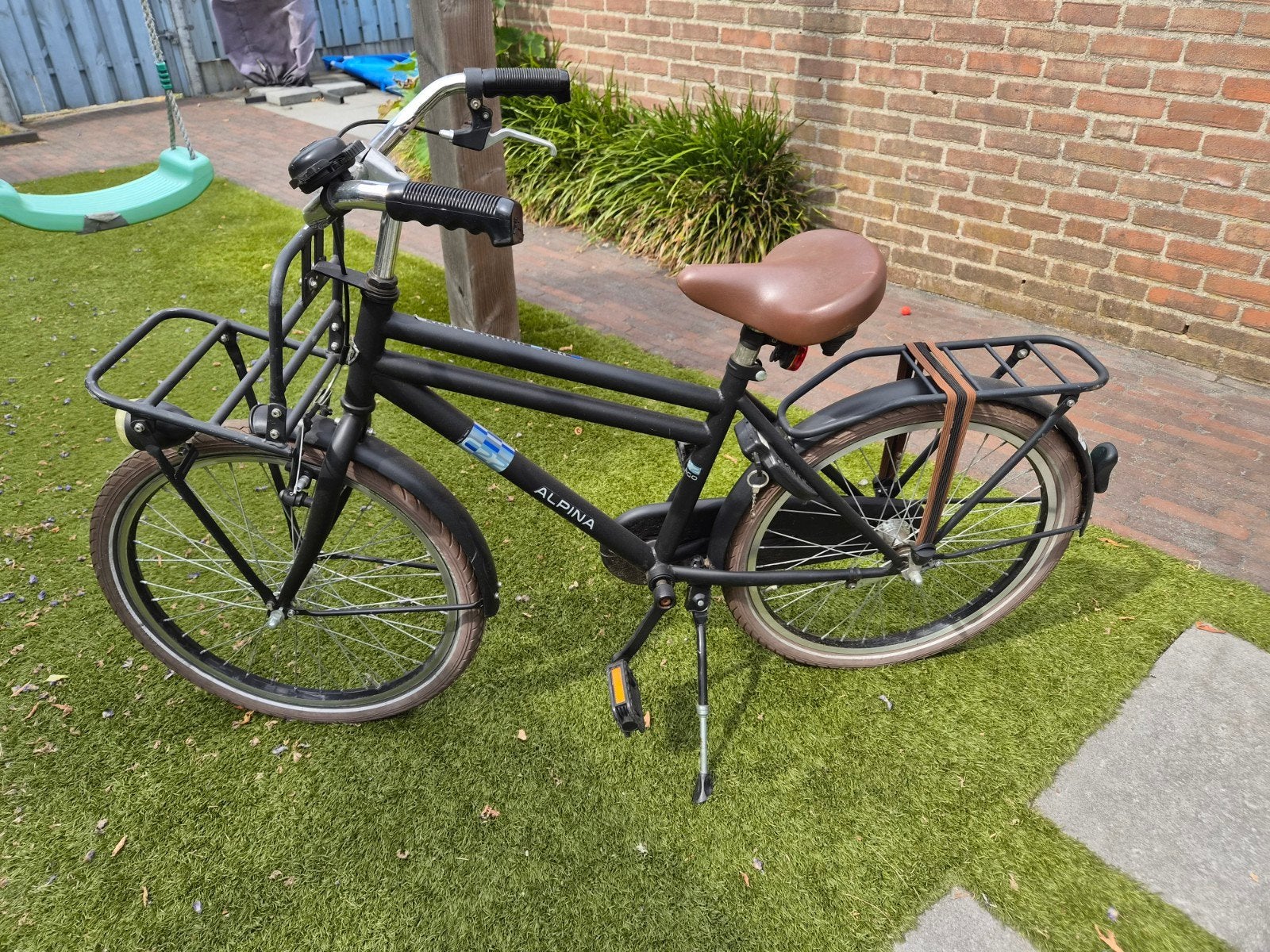 Alpina Cargo 22 inch jongensfiets, Ophalen, Gebruikt, Terugtraprem, Overige merken