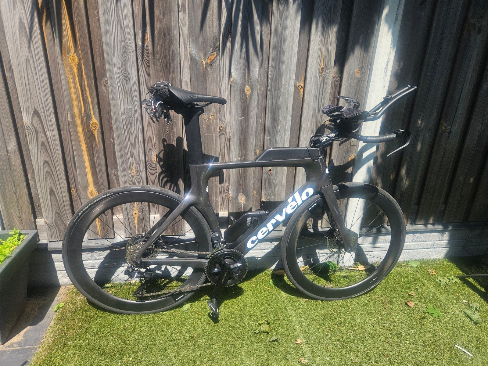 Cervélo P serie 2025 Triathlonfiets, TT bike mt 56, Carbon, Zo goed als nieuw, Meer dan 20 versnellingen, 53 tot 57 cm