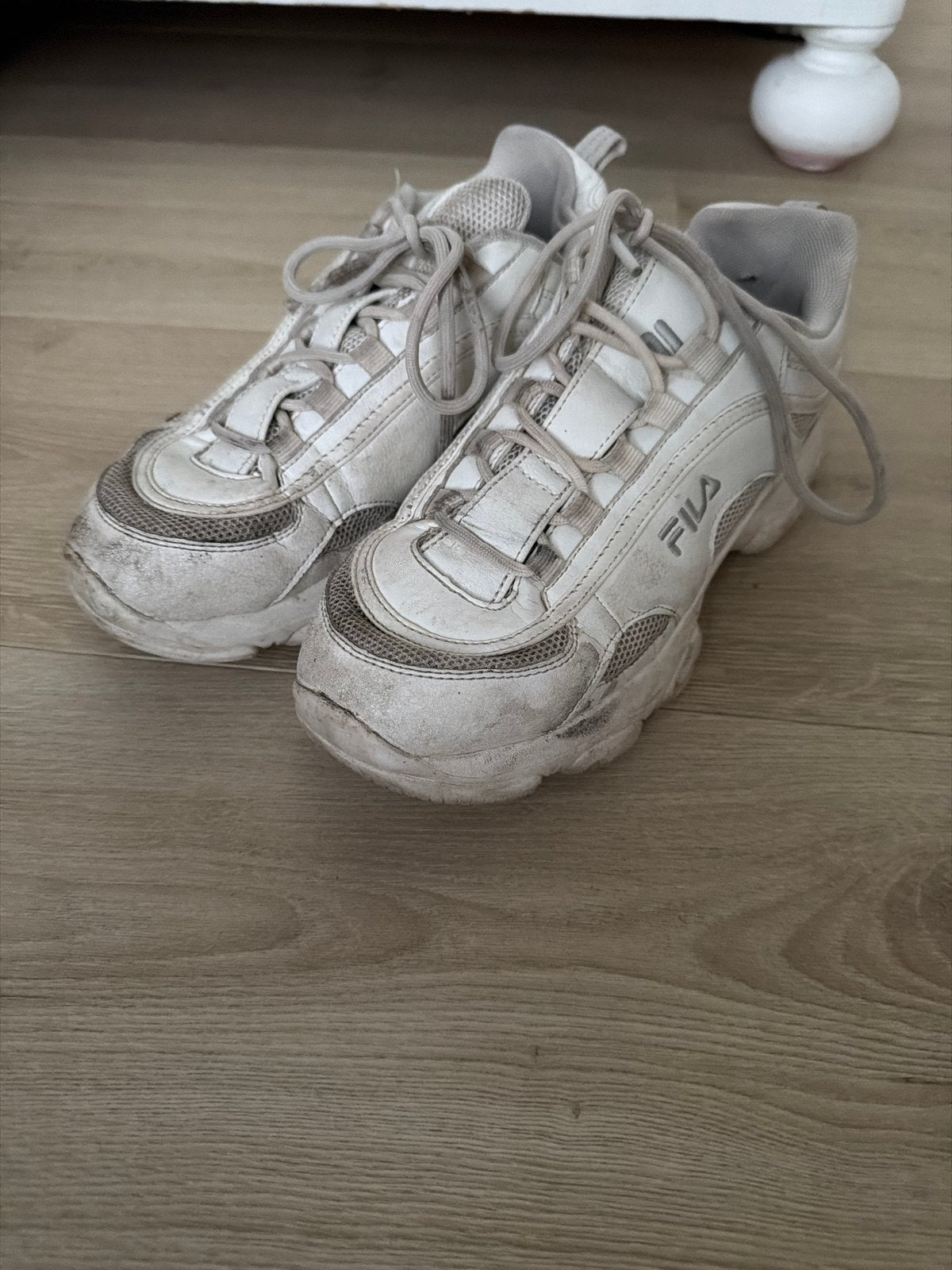 Fila sneakers maat 38, Ophalen of Verzenden, Gedragen, Wit, Sneakers of Gympen