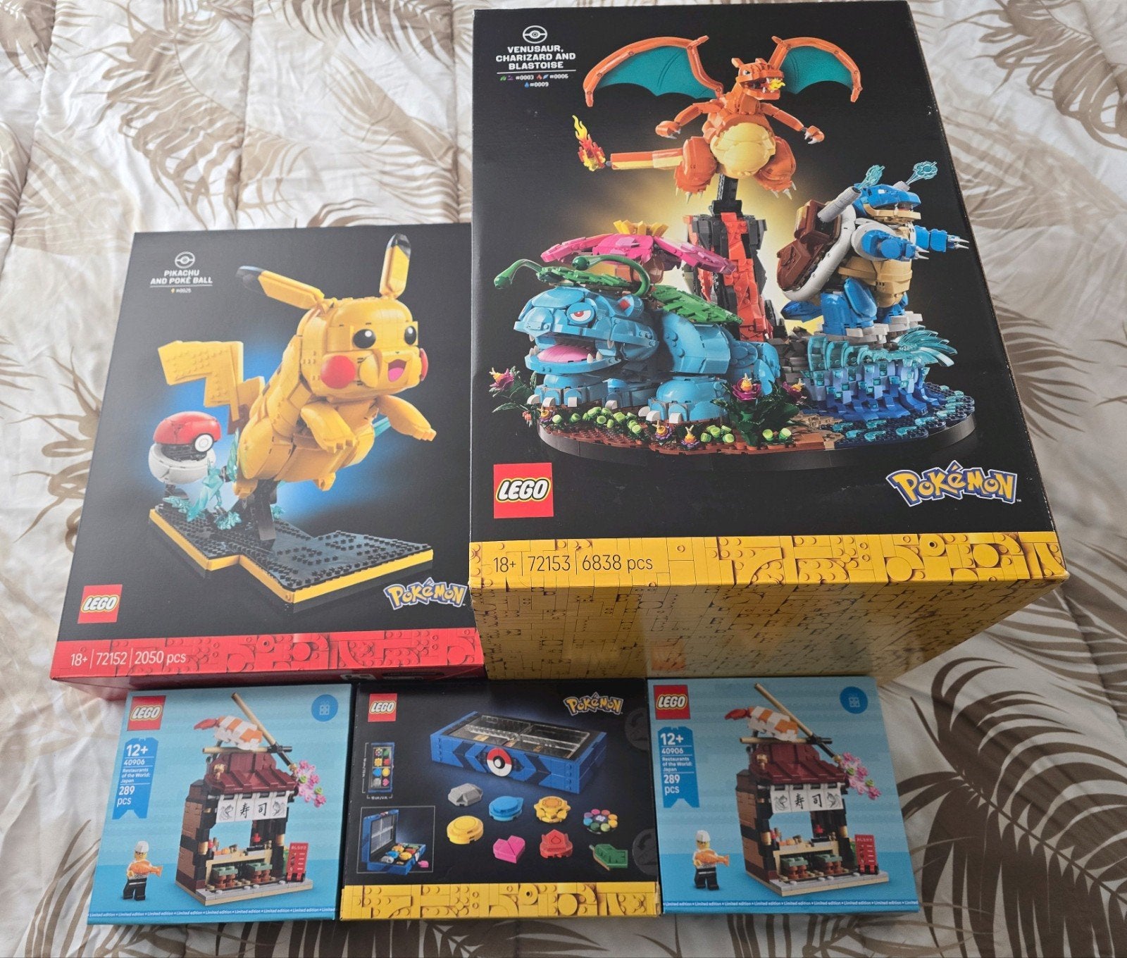 Pokémon Lego sets - Limited Edition (NIEUW in doos), Lego, Nieuw, Ophalen of Verzenden, Complete set
