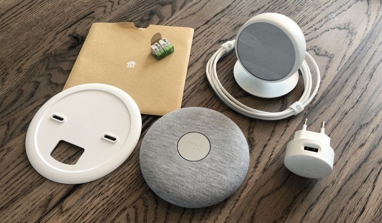 Google Nest Thermostat E met standaard en Heat link, Doe-het-zelf en Verbouw, Thermostaten, Ophalen of Verzenden, Slimme thermostaat