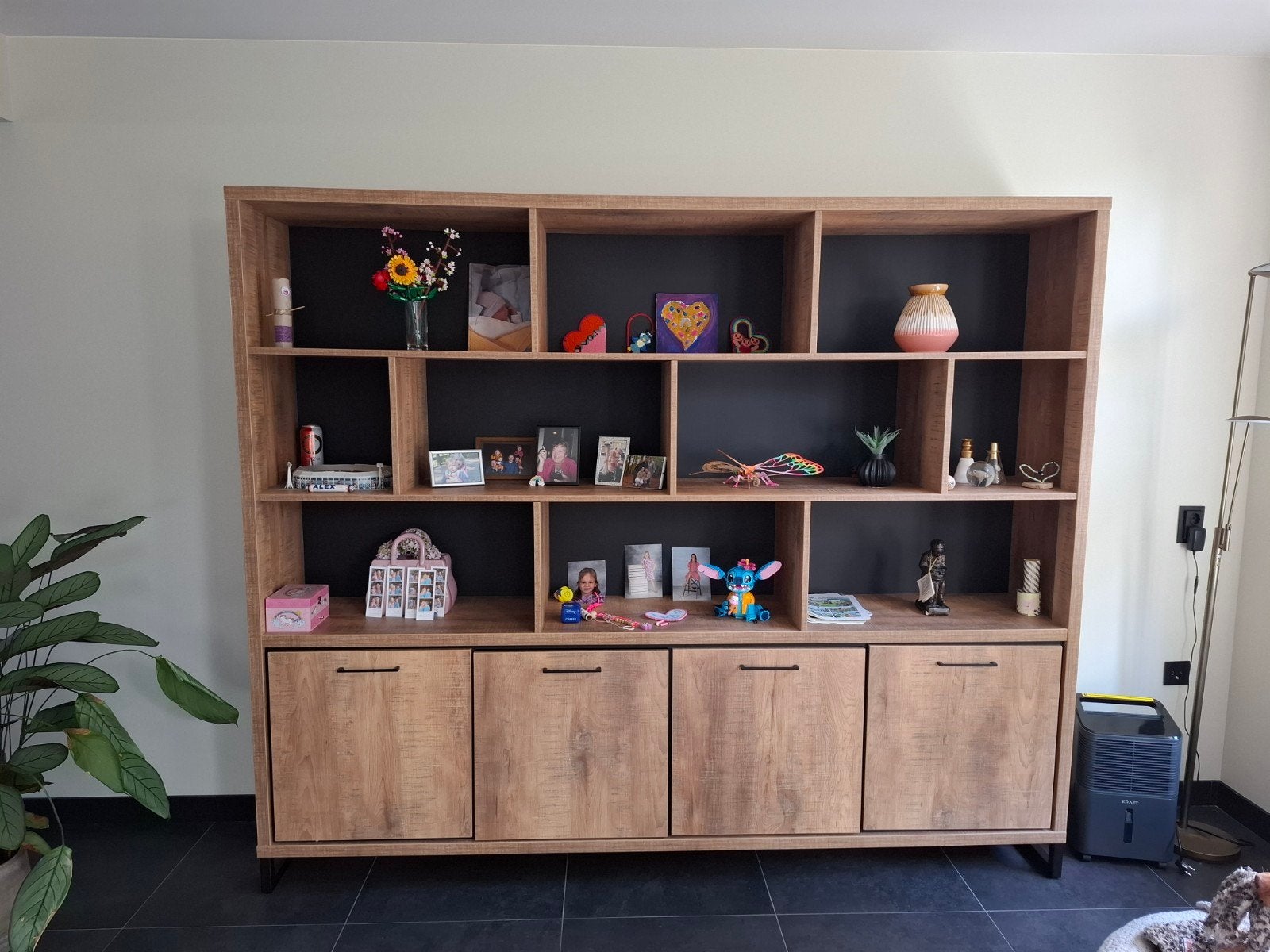 Profijt Meubel Imbaro Kast - 200x238x45cm, Huis en Inrichting, Kasten | Boekenkasten, Ophalen, Met deur(en), Modern, Industrieel