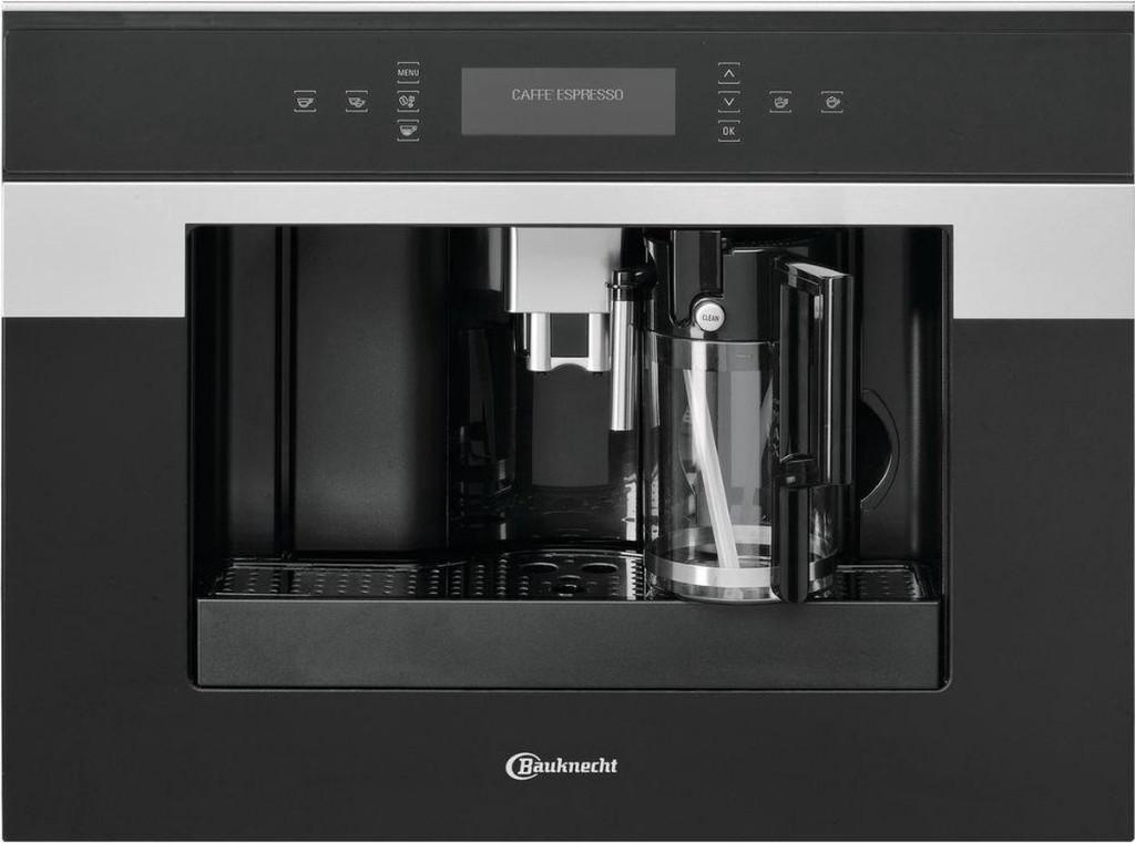 Bauknecht CM945PT inbouw koffiemachine met cappuccinofunctie, Ophalen, Gemalen koffie, Gebruikt, 10 kopjes of meer
