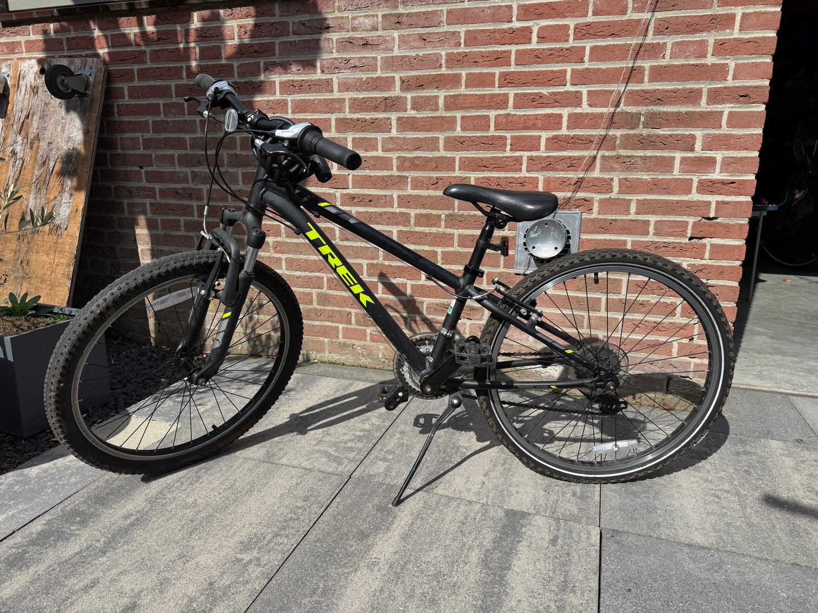 Trek Mountainbike Kinderen 24 inch 21 versnellingen, Ophalen, Hardtail, Zo goed als nieuw, Schijfrem