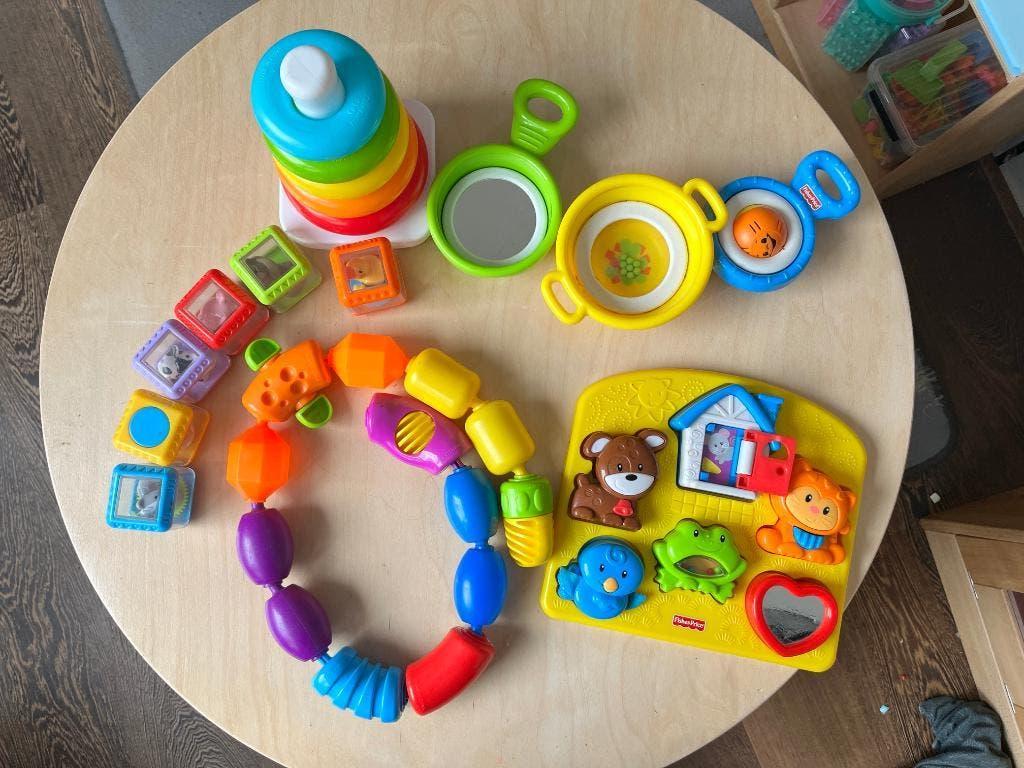 Super leuke Fisher-Price speelgoedset vol kleur, Ophalen of Verzenden, Gebruikt, Speelset