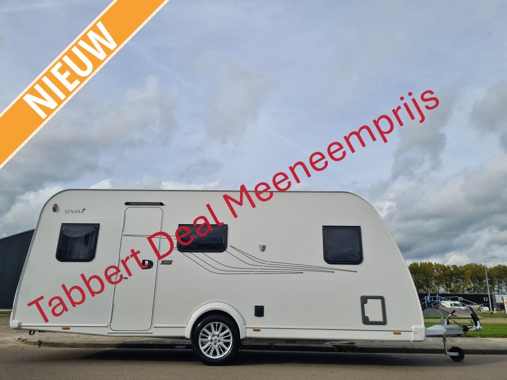 Tabbert Senara 490 TD Meeneemprijs, Caravans en Kamperen, Rondzit, Tabbert, Bedrijf, Schokbreker
